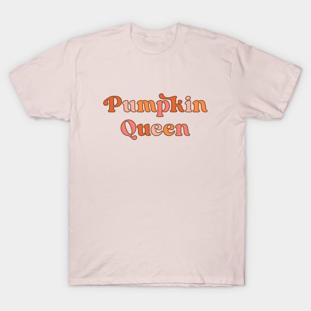 Pumpkin Queen pink T-Shirt by theMstudio